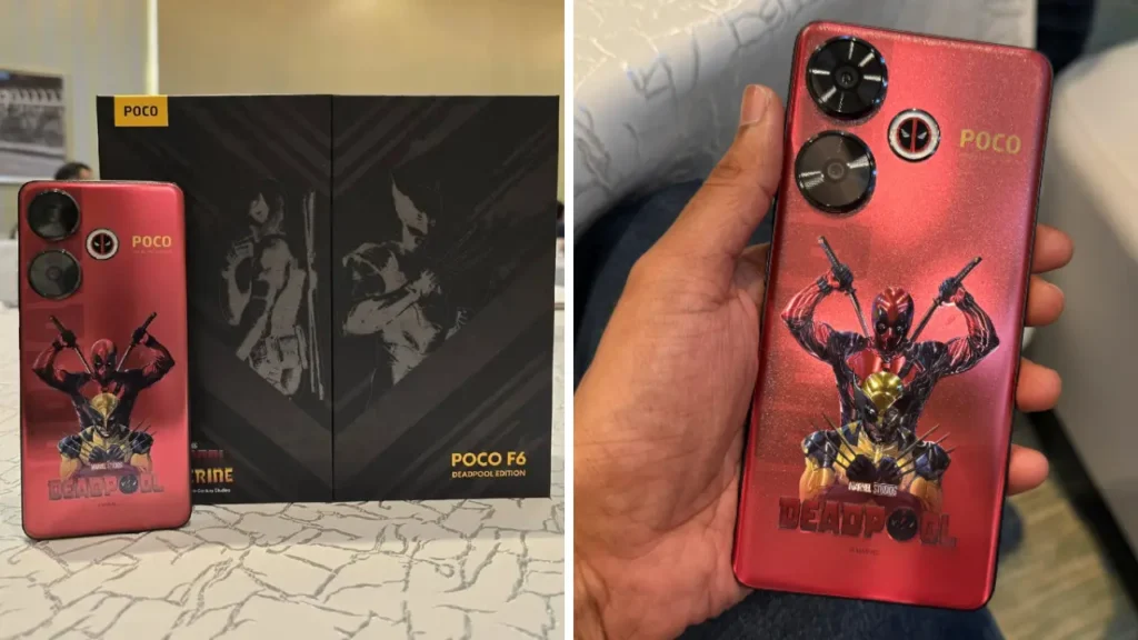 Poco F6 Deadpool Limited Edition