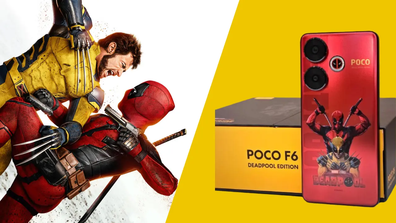 Poco F6 Deadpool Limited Edition